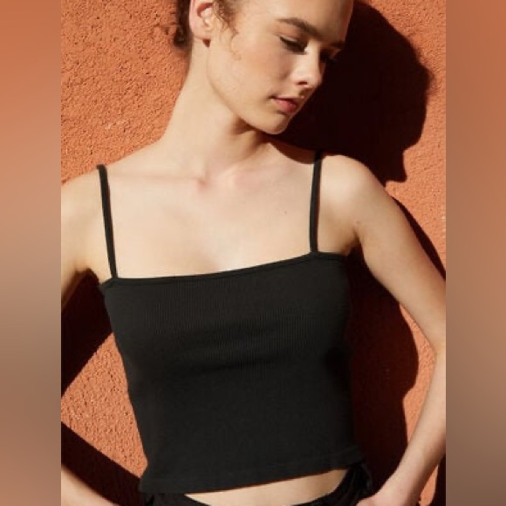 Brandy Melville Black Faye Tank Top
